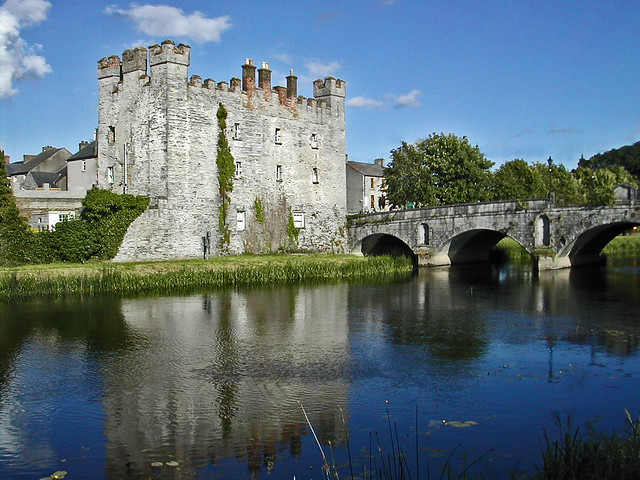 Whites Castle, 15th century fortress in Athy, Ireland
