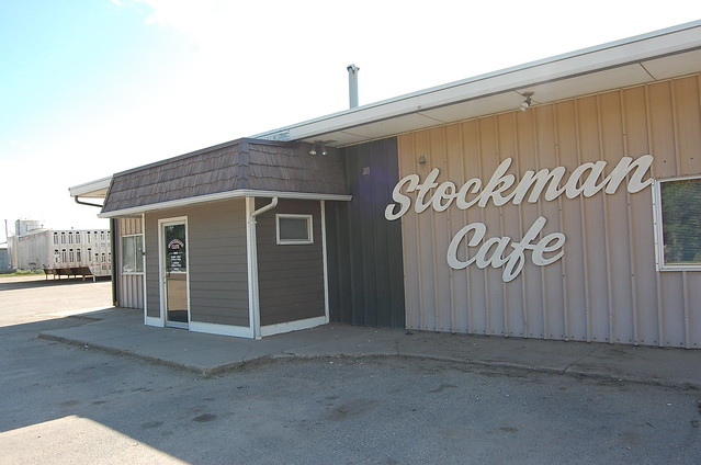 Stockman Cafe next to sale barn
