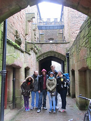 How many people in the world can actually say they slept a night in a castle? The six of us in this picture can now say we did after spending a night in St. Briavel's castle, originally built by the Normans a millennium ago, within walking distance of the