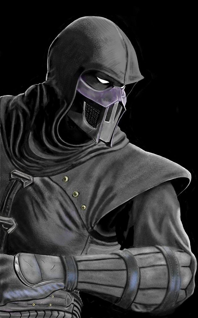 Noob Saibot Mk9 Drawn With Sketchbook Pro For Android Gal Flickr