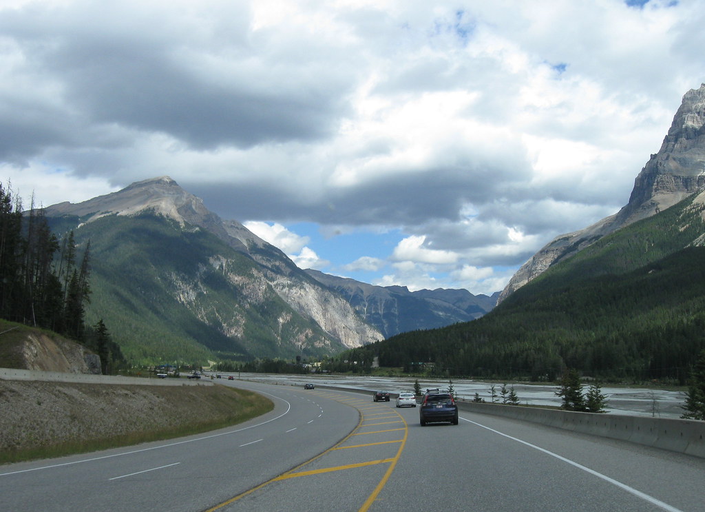 Trans-Canada Highway at Field, BC