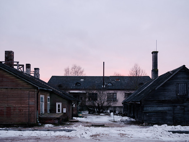 Võru, Estonia. January 2015.