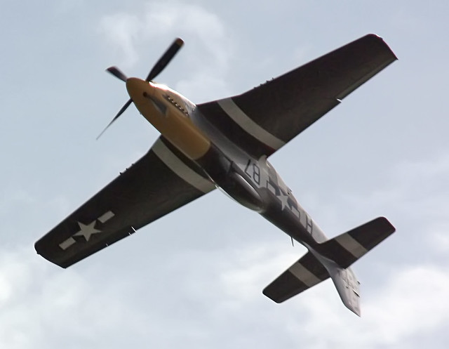 P-51D Mustang (Ferocious Frankie) at Clacton Air Show 2013