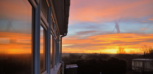 sun window glass wales sunrise ceredigion