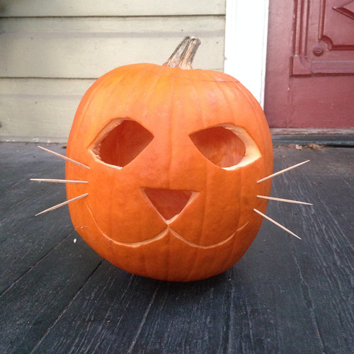 Feline Jack-o'-lantern | Bart Everson | Flickr