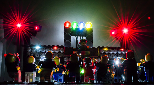 Lego Rave Sign Lego Ravers | My friend Sparkee's lego rave with fully worki… | Flickr