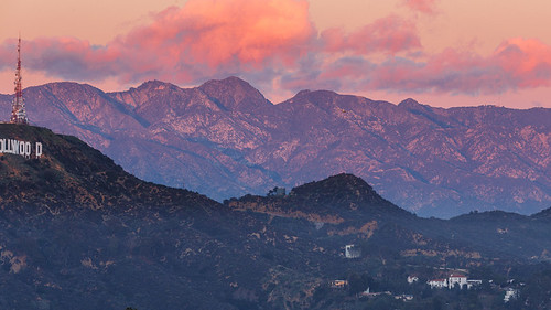 california sunset usa mountains america canon losangeles los unitedstates angeles hollywood