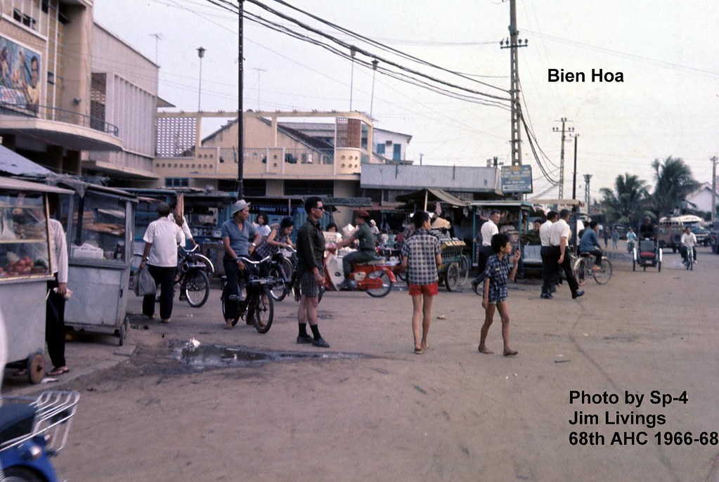 BIEN HOA 1966-68 - Photo by Sp-4 Jim Livings