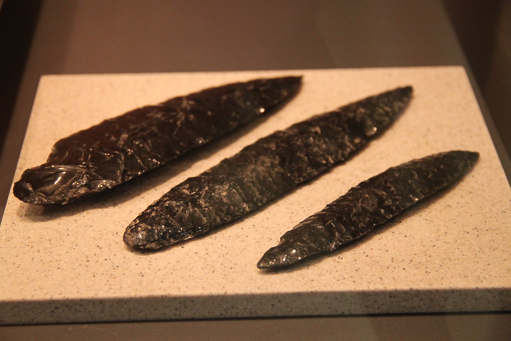 Aztec Obsidian Spear Points | Aztec (Mexica) Gallery, INAH, … | Flickr