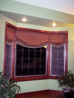 Relaxed Roman Shades Up