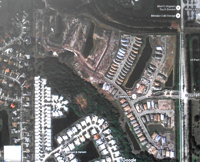 Sarasota Construction - Cobblestone Satellite View May 2016