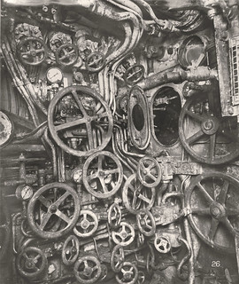U-Boat 110, the control room looking aft, starboard side | by Tyne & Wear Archives & Museums