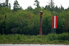 Middle Neebish (Lower Nicolet) Range (front) Lighthouse, MI