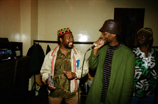Celebrating the Congo's Anniversary with The Congo All Stars from Democratic Republic of Congo DRC at The Africa Centre London 29th June 2001 002 Zimbabwean Promoter & DJ Wala RIP