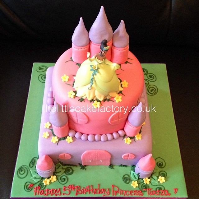 Princess Tiana Castle Cake Disney Princess Novelty Chi Flickr