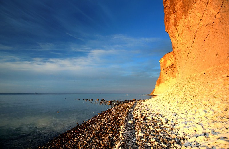 20130611-051F | Møns Klint, Sonnenaufgang an der Küste beim Gråryg fald. Møn/Dänemark, 11.06.2013