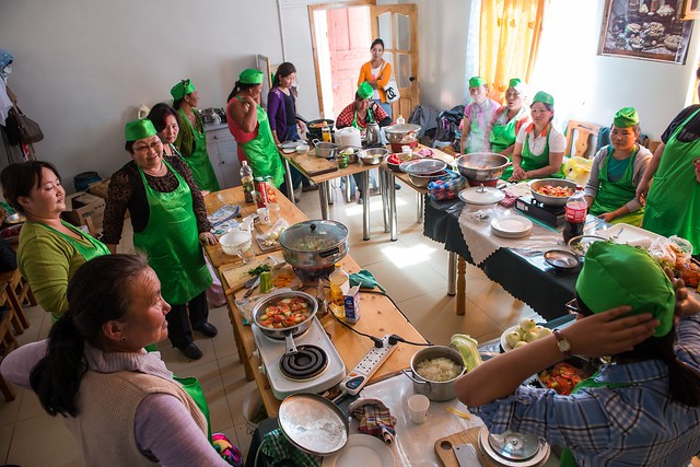 Cooking class in Tsetserleg, Mongolia
