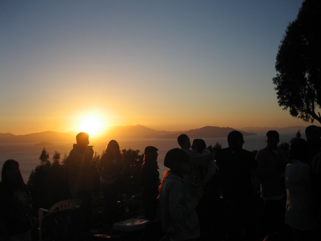 Sunset From the Island
