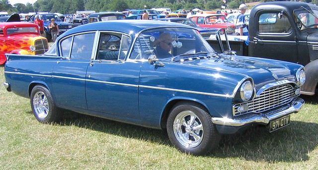 Blue Vauxhall
