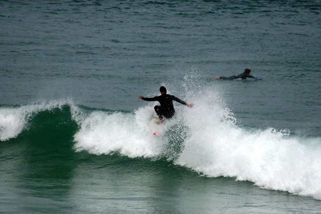 Surfing -  Porthmeor Beach - St. Ives - Cornwall
