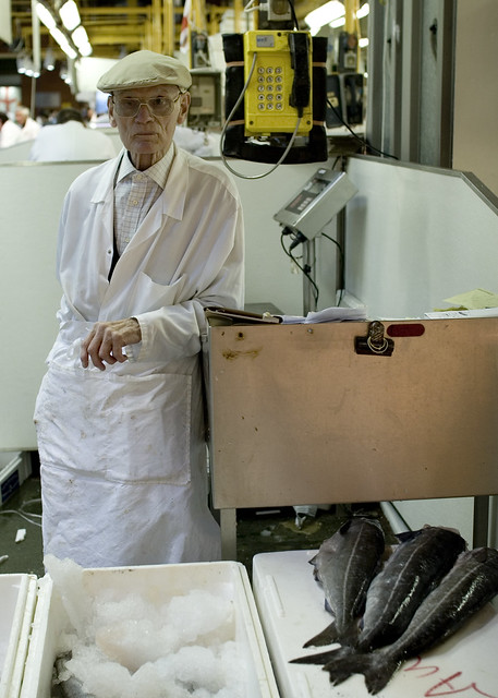 Billingsgate Market: Fishmonger