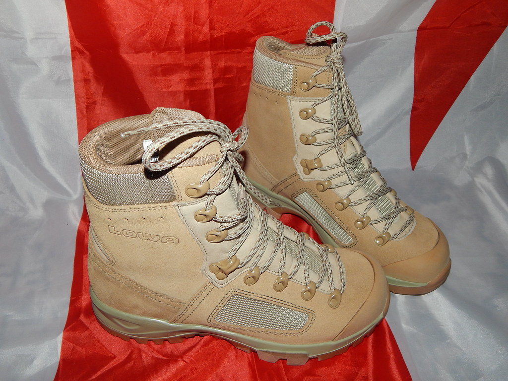 British army issue Lowa desert combat patrol boots - a photo on Flickriver