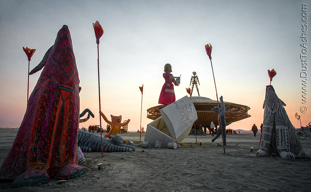 Burning Man 2013, Cult of the Can Opener by Jana Olson Roger Carr at Dawn
