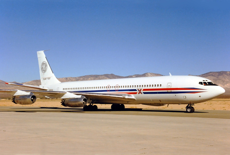 N707GE Boeing 707-321 General Electric