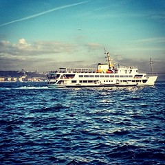 #istanbul #turkey #sea #mavi #türkiye #blue #deniz #vapur #boat #sky #gökyüzü #bosphorus #boğaz
