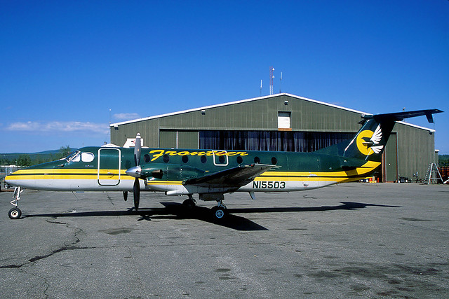 N15503 | Beech 1900C | Frontier Flying Service (Hageland colours)