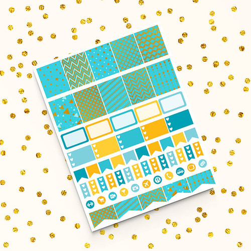 Printable Planner Stickers | by northseastudio