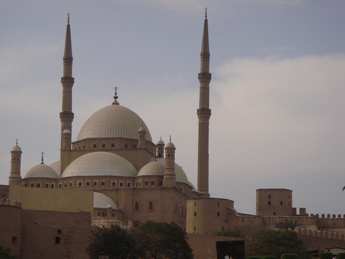 cairo egypt citadel cairocitadel muhammadalimosquecairo travel tourism tours touring mosque minaret minarets dome domes blinkagain cloudy sunset africa