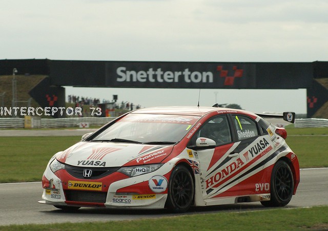 Gordan Shedden, Yuasa Honda Civic Type R, 2013 BTCC Snetterton, 4th August