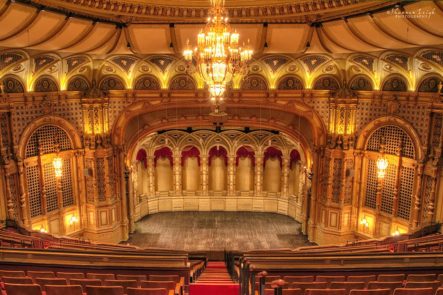 Vancouver Orpheum stage