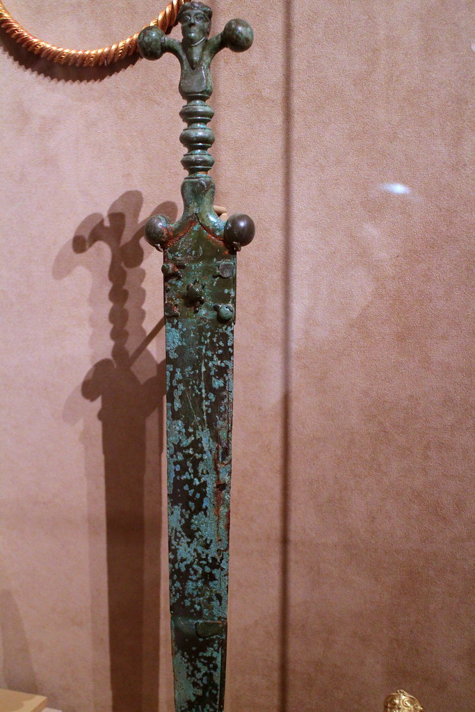 Celtic iron/copper sword, Metropolitan Museum of Art
