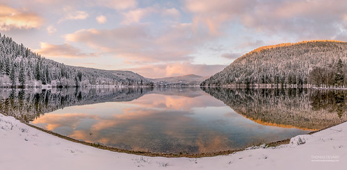 winter light sunset sky lake snow forest de soleil nikon hiver coucher paysage reflexion vosges gerardmer longemer xonrupt d7100