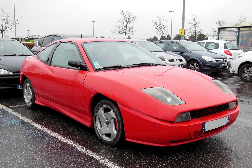 FIAT Coupé rouge | Parking du centre commercial AMIENS-Glisy… | xavnco2 ...