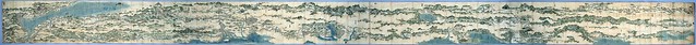 Medieval Japanese Map Scroll (large)