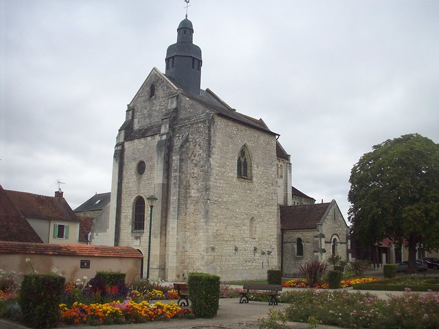Eglise de Saint-Genou, Indre.