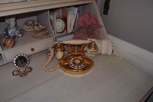 Brass French Style 1979 GTE Telephone