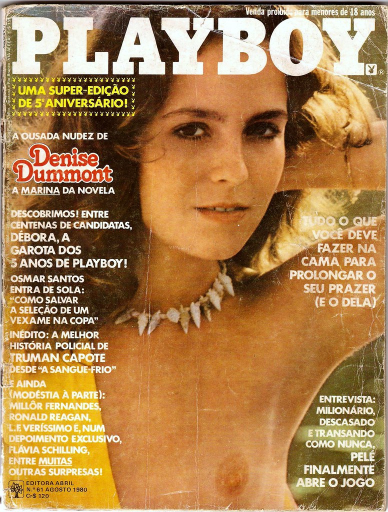 Denise Dummont - Playboy Brasil 1980 Agosto, I hope there i…