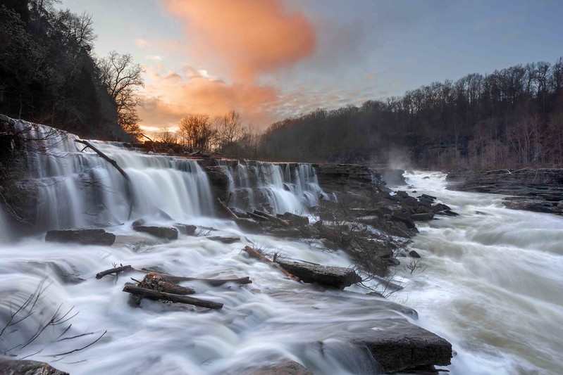 Lower Great Falls 1, Rock Island State Park, White and Warren County, Tennessee