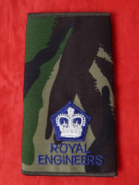 Flickriver: Photoset 'Royal Engineers rank slides' by militaria collector
