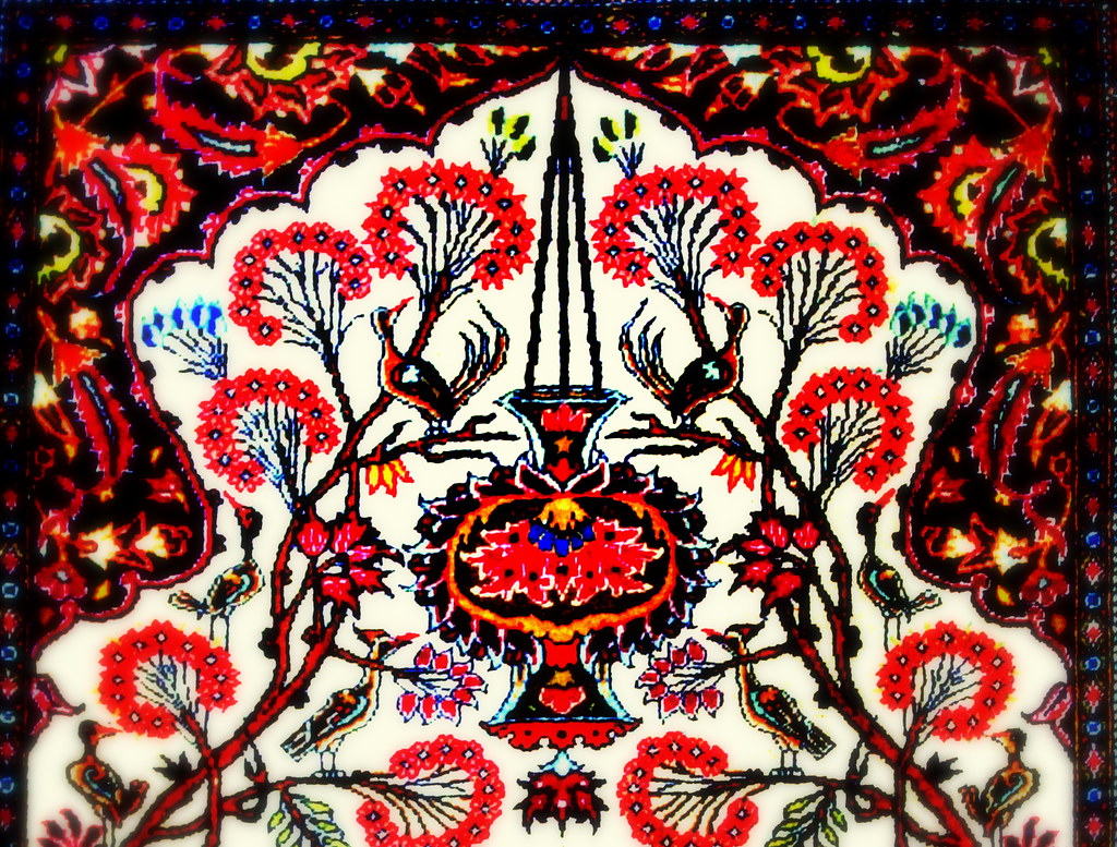 Persian rug detail