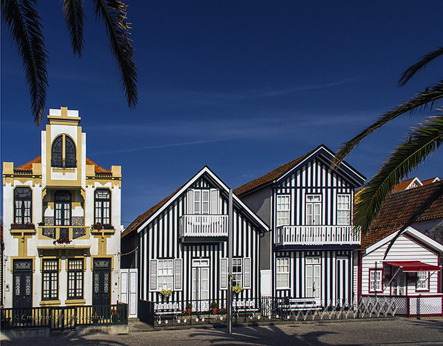 # 192 – 13 – Casas típicas da Costa Nova  - Costa Nova – Ílhavo -  Aveiro - Portugal