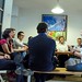 Encuentro informal de Jeroen (Airbnb) con el equipo de OuiShare Madrid