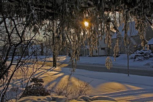 winter snow sunrise cleveland winterphotography