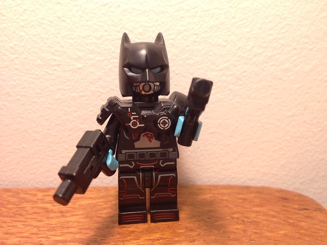 Lego Arkham knight from the batman Arkham game series