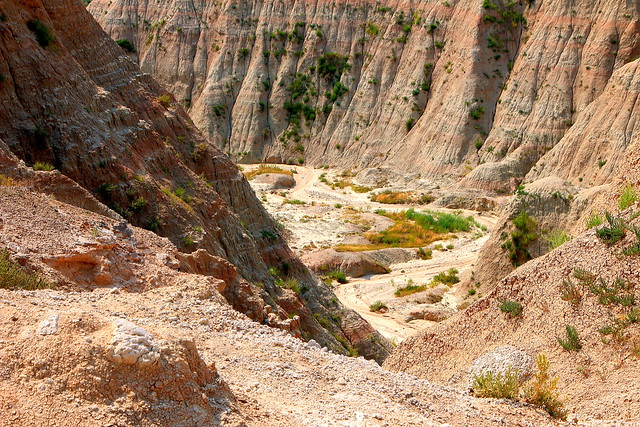 Geological Formations - Badlands National Park, South Dakota