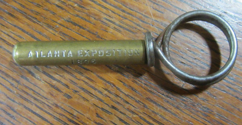 ATLANTA EXPOSITION SOUVENIR CORKSCREW -  Atlanta Exposition 1895 Pat. No. 337309 The Clough Wire Corkscrew Co. Alton N.H. | by ATLANTA COLLECTIBLES - 19TH & EARLY 20TH CENT